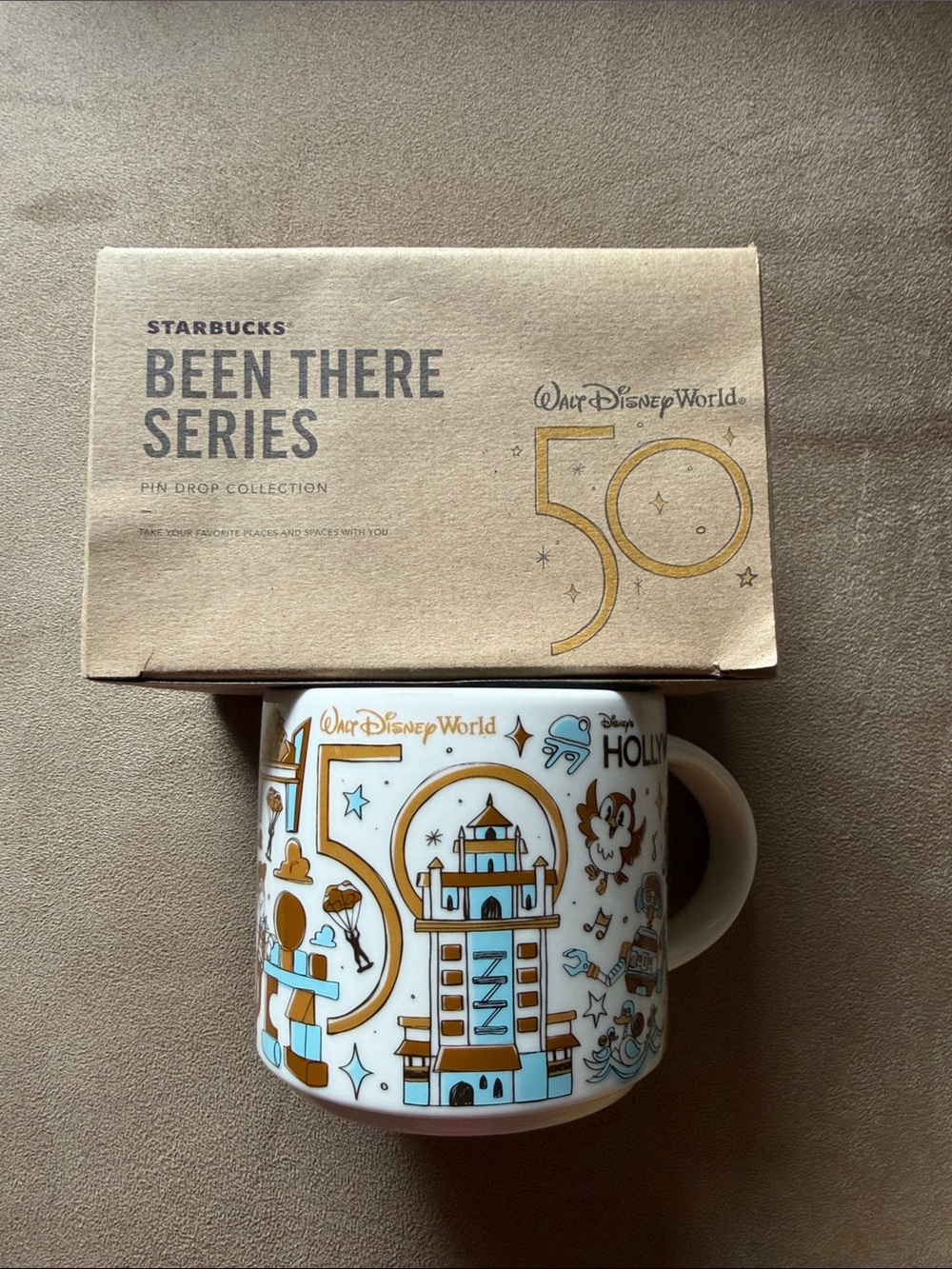 Starbucks Walt Disney World 50th Anniversary Mug - New in Box